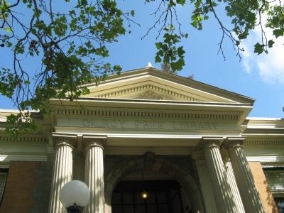 Detail Above Entrance. Click for full size. Detail Above Entrance image. Click for full size.