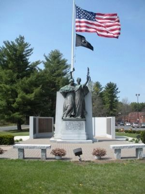 Peace and Victory Monument Marker. Click for full size. Peace and Victory Monument Marker image. Click for full size.