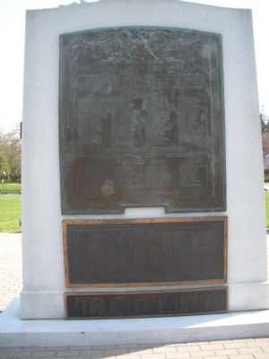 Peace and Victory Monument Marker. Click for full size. Peace and Victory Monument Marker image. Click for full size.