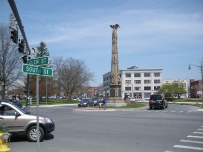 Civil War Monument Marker. Click for full size. Civil War Monument Marker image. Click for full size.