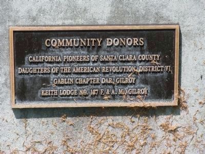 Community Donors. Click for full size. Community Donors image. Click for full size.