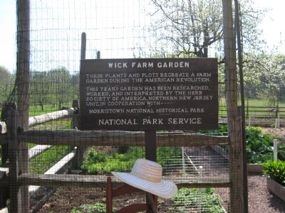 Wick Farm Garden Marker image. Click for full size.