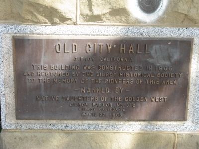 Old City Hall Marker. Click for full size. Old City Hall Marker image. Click for full size.