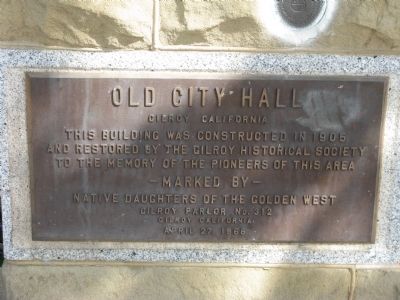 Old City Hall Marker image. Click for full size.