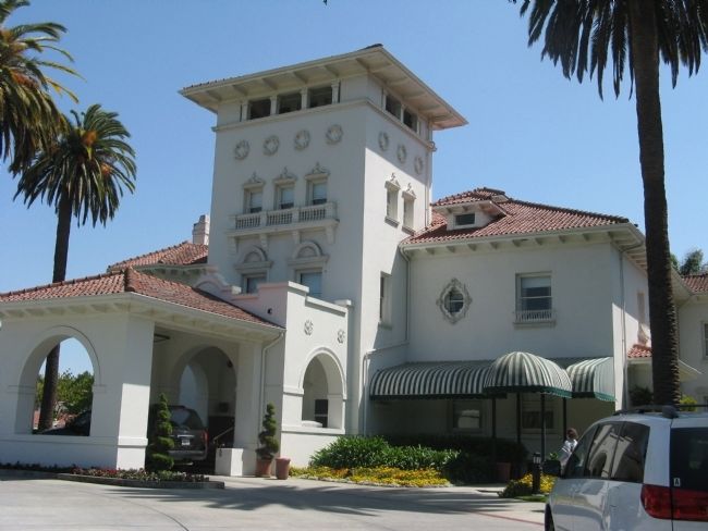 Hayes Mansion Main Entrance. Click for full size. Hayes Mansion Main Entrance image. Click for full size.