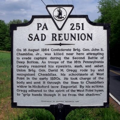 Sad Reunion Marker image. Click for full size.