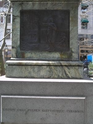 Rear of Monument image. Click for full size.