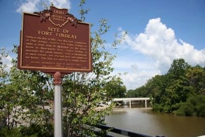 Site of Fort Findlay Marker image. Click for full size.
