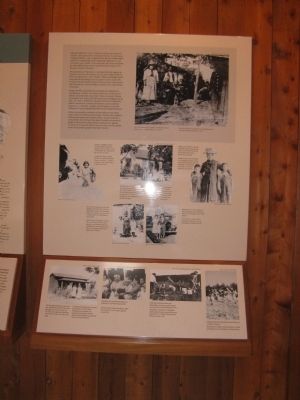 Information Station in the Interpretive Shelter image. Click for full size.