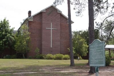 Daisy United Methodist Church and Marker image. Click for full size.