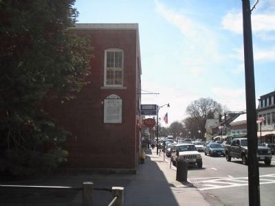 Marker on Main Street image. Click for full size.