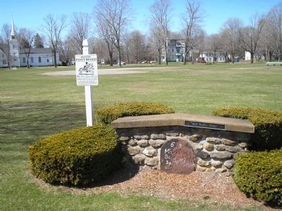 West Brookfield Markers. Click for full size. West Brookfield Markers image. Click for full size.