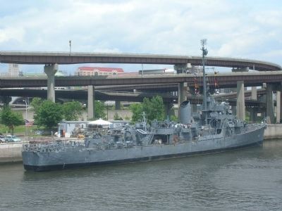 U.S.S. Slater - Destoyer Escort. Click for full size. U.S.S. Slater - Destoyer Escort image. Click for full size.