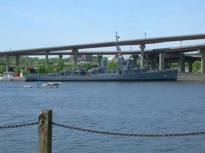 U.S.S. Slater on the Hudson. Click for full size. U.S.S. Slater on the Hudson image. Click for full size.