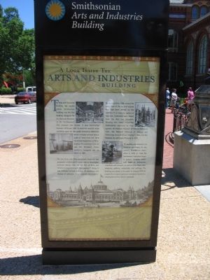 Arts and Industries Building Marker image. Click for full size.