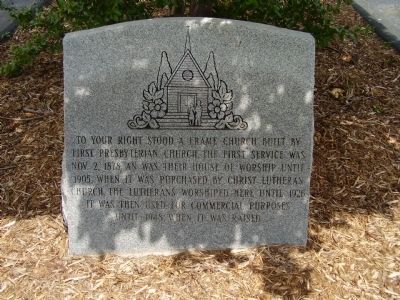 Frame Church Marker. Click for full size. Frame Church Marker image. Click for full size.
