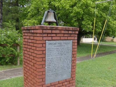 Dwight Mill Village Marker image. Click for full size.