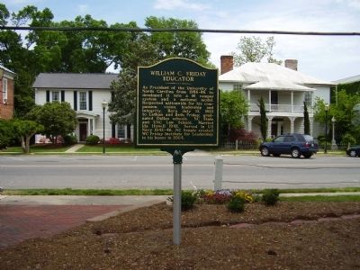 William C. Friday Marker. Click for full size. William C. Friday Marker image. Click for full size.