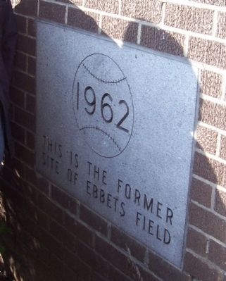 Ebbets Field Marker image. Click for full size.