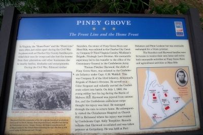 Piney Grove CWT Marker image. Click for full size.