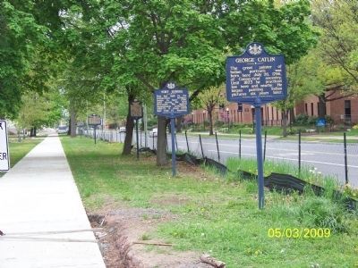 George Catlin Marker. Click for full size. George Catlin Marker image. Click for full size.