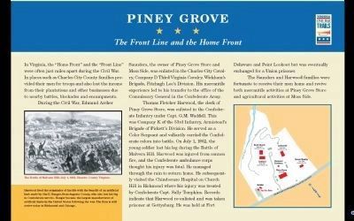 Piney Grove Marker PDF. image. Click for full size.