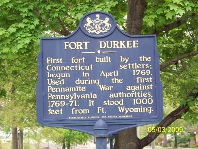 FORT DURKEE Marker image. Click for full size.