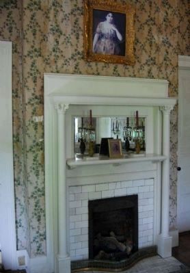 Painting Over Fireplace is of Clelia Peronneau Matthewes McGowan. Click for full size. Painting Over Fireplace is of Clelia Peronneau Matthewes McGowan image. Click for full size.
