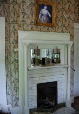 Painting Over Fireplace is of Clelia Peronneau Matthewes McGowan image. Click for full size.