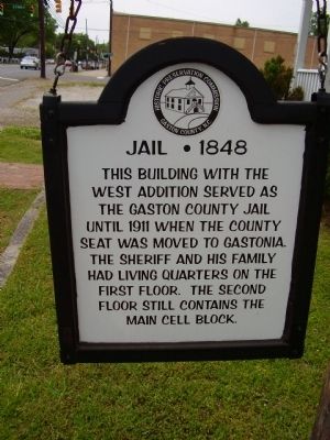 Jail - 1848 Marker. Click for full size. Jail - 1848 Marker image. Click for full size.