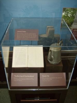 Relics from the Burning of Chambersburg. Click for full size. Relics from the Burning of Chambersburg image. Click for full size.