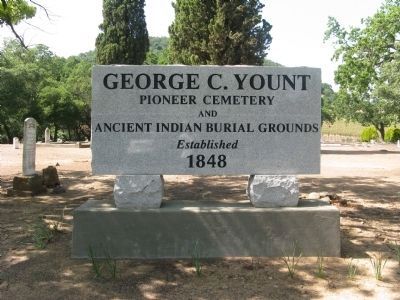 George C. Yount Pioneer Cemetery image. Click for full size.