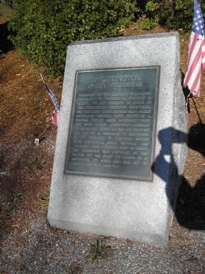 1st Lexington Marker. Click for full size. 1st Lexington Marker image. Click for full size.
