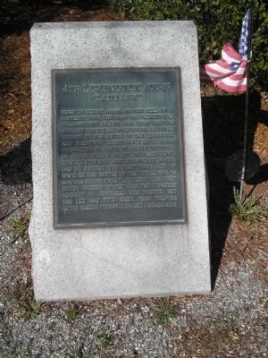 4th Lexington Marker. Click for full size. 4th Lexington Marker image. Click for full size.