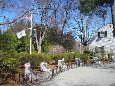 Lexington Ship Markers. Click for full size. Lexington Ship Markers image. Click for full size.