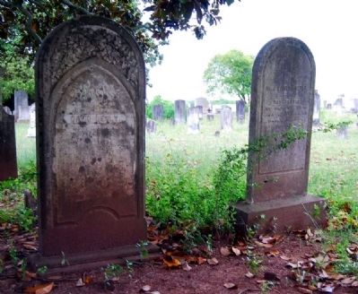 David and Louisa Lesly Tombstones<br>Upper Long Cane Cemetery, Abbeville, SC image. Click for full size.
