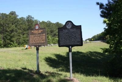 Washington's Southern Tour Marker along Augusta Road (GA 21/30) image. Click for full size.