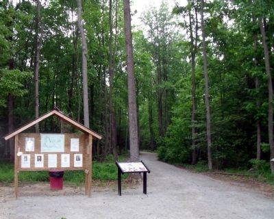 Fort Huger Marker. Click for full size. Fort Huger Marker image. Click for full size.