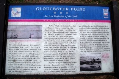 Gloucester Point CWT Marker image. Click for full size.