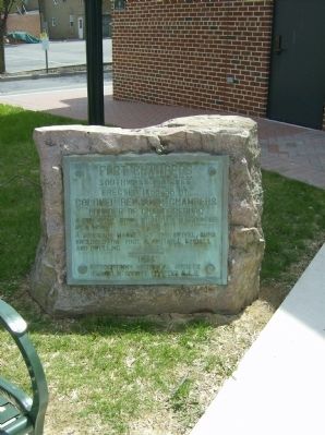 Fort Chambers Marker. Click for full size. Fort Chambers Marker image. Click for full size.