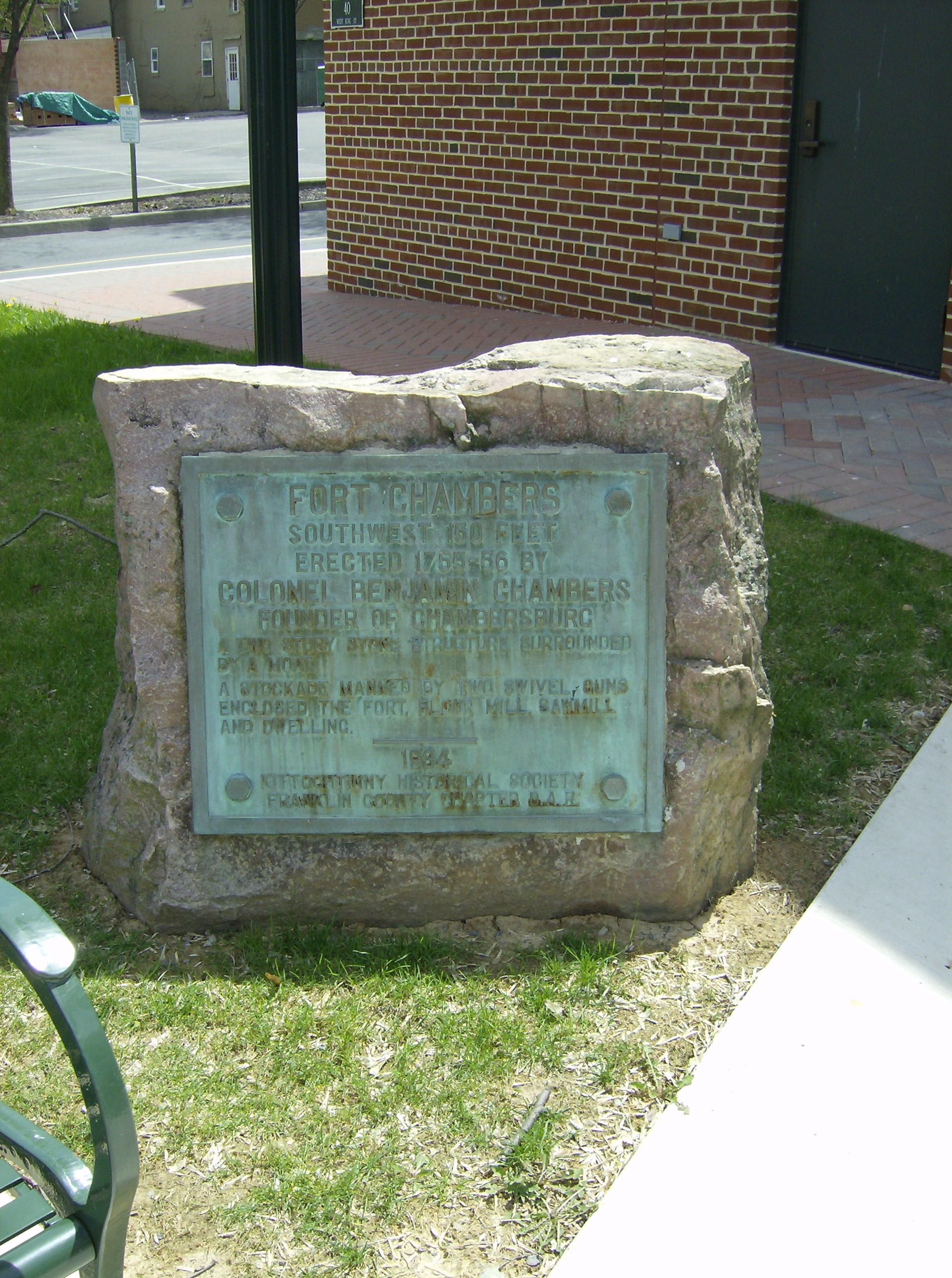 Fort Chambers Marker