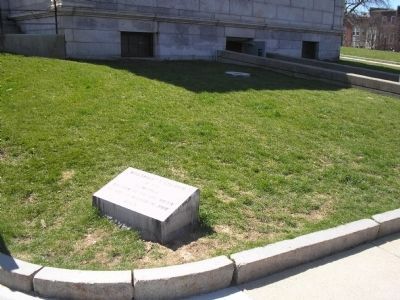 Marker at Bunker Hill Park. Click for full size. Marker at Bunker Hill Park image. Click for full size.