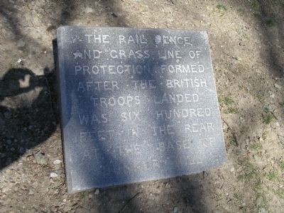 The Rail Fence and Grass Line Marker image. Click for full size.