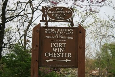 Fort Winchester Marker. Click for full size. Fort Winchester Marker image. Click for full size.