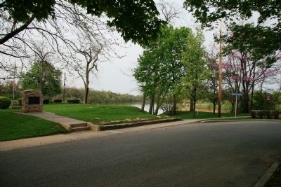 Fort Winchester Marker. Click for full size. Fort Winchester Marker image. Click for full size.