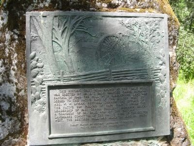 Bale Grist Mill Marker. Click for full size. Bale Grist Mill Marker image. Click for full size.
