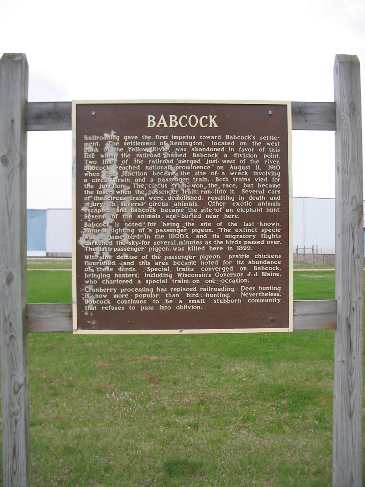 Babcock Marker