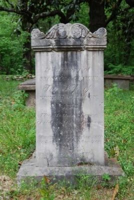 Frances A. Calhoun Tombstone image. Click for full size.