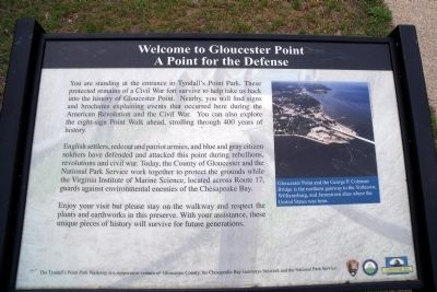 Welcome to Gloucester Point Marker image. Click for full size.