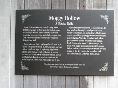 Moggy Hollow Marker. Click for full size. Moggy Hollow Marker image. Click for full size.